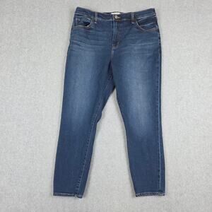 Abercrombie & Fitch Womens 33/16R Super Skinny Ankle High Rise Jeans